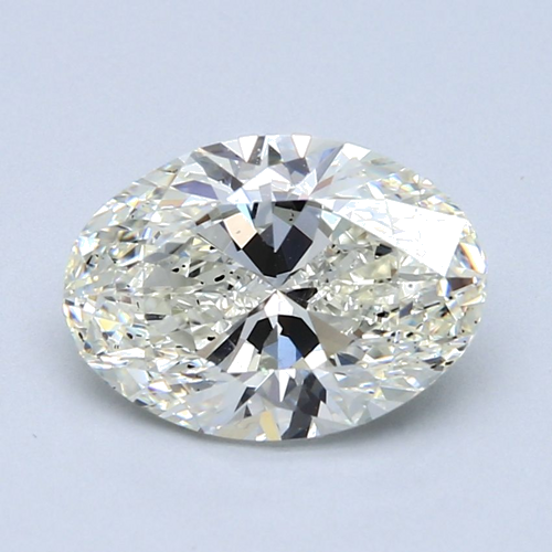3.0 carat J-SI2 Natūralus Oval Deimantas (1)