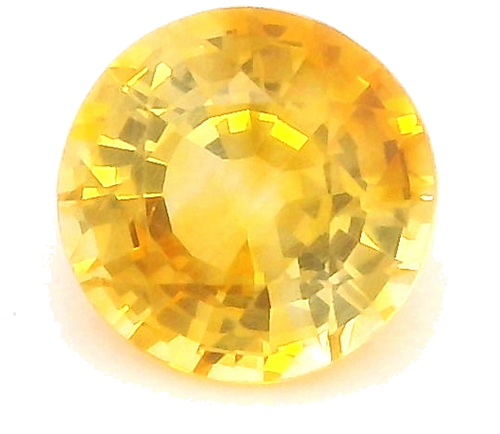 0.58 carat YELLOW Round Safyras (1)