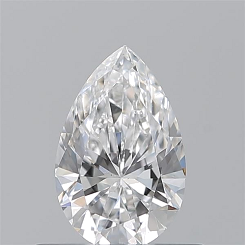 0.54 carat E-VS1 Natūralus Pear Deimantas (1)