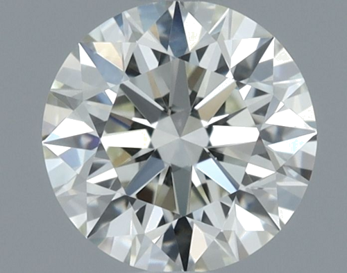 0.61 carat K-VVS2 Excellent cut Natūralus Round Deimantas (1)