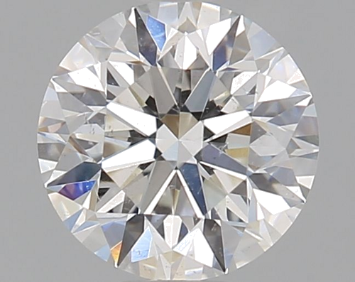 0.53 carat G-SI2 Excellent cut Natūralus Round Deimantas (1)