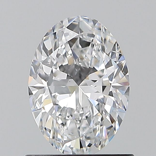 0.9 carat D-SI1 Natūralus Oval Deimantas (1)