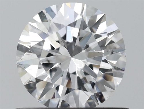 0.6 carat E-SI2 Excellent cut Natūralus Round Deimantas (1)