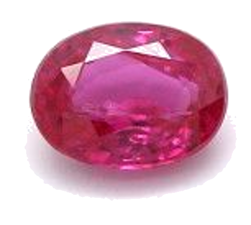 0.25 carat RED BRILLIANTSTEP cut Oval Rubinas (1)