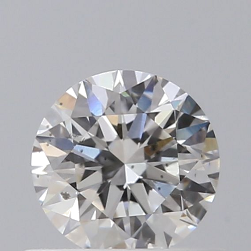 0.46 carat G-SI2 Excellent cut Natūralus Round Deimantas (1)