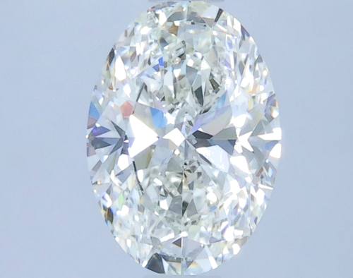 0.78 carat I-IF Natūralus Oval Deimantas (1)