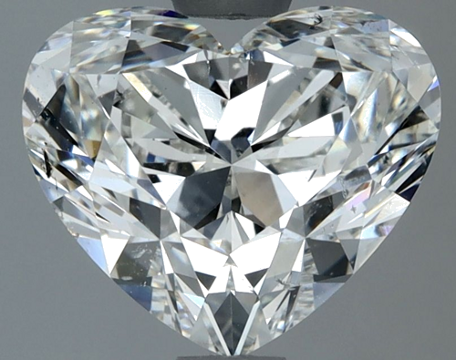 2.5 carat G-SI1 Natūralus Heart Deimantas (1)