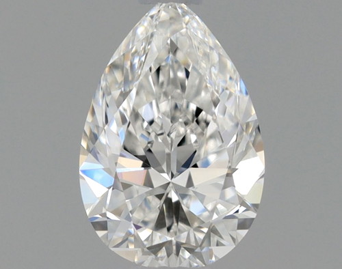 0.38 carat E-VVS2 Natūralus Pear Deimantas (1)