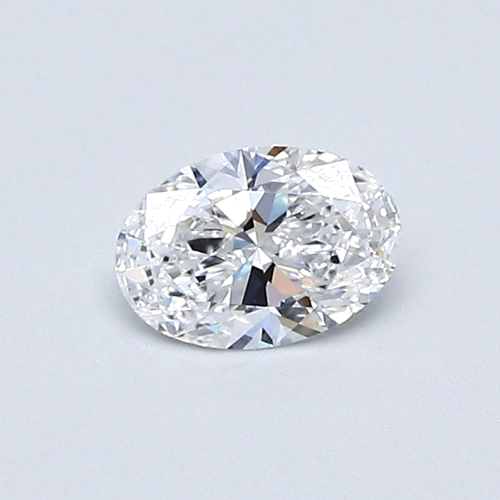 0.35 carat D-VS1 Natūralus Oval Deimantas (1)