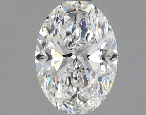 1.02 carat D-VS2 Natūralus Oval Deimantas (1)