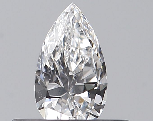 0.28 carat E-VVS2 Natūralus Pear Deimantas (1)