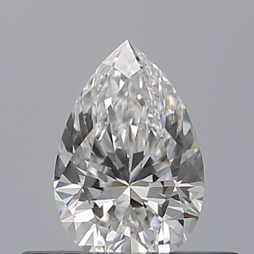 0.3 carat D-VVS1 Natūralus Pear Deimantas (1)