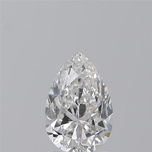 1.5 carat D-SI1 Natūralus Pear Deimantas (1)
