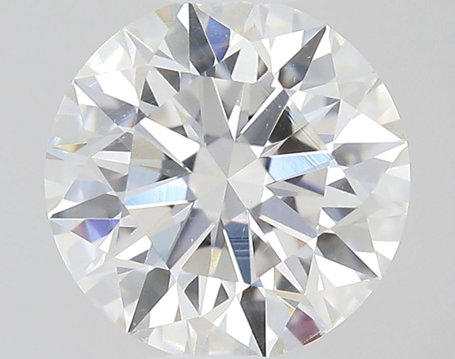0.59 carat G-SI1 Excellent cut Natūralus Round Deimantas (1)