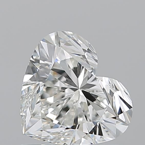 1.01 carat H-VS1 Natūralus Heart Deimantas (1)