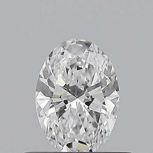 0.53 carat D-SI1 Natūralus Oval Deimantas (1)