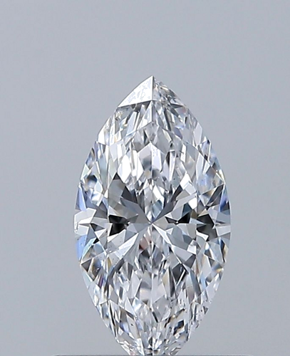 0.51 carat D-SI1 Natūralus Marquise Deimantas (1)