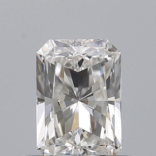 0.51 carat F-VVS1 Natūralus Radiant Deimantas (1)