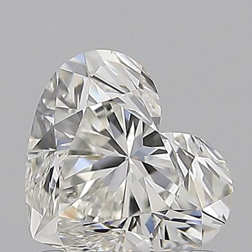 1.01 carat H-SI1 Natūralus Heart Deimantas (1)