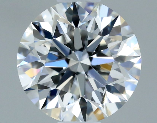 0.5 carat F-VVS2 Excellent cut Natūralus Round Deimantas (1)