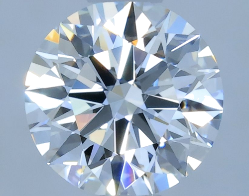 0.53 carat F-VVS1 Excellent cut Natūralus Round Deimantas (1)