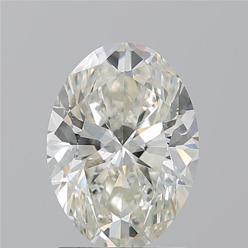 2.03 carat I-SI1 Natūralus Oval Deimantas (1)