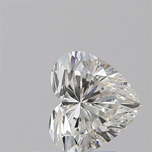 0.93 carat H-VVS2 Natūralus Heart Deimantas (1)