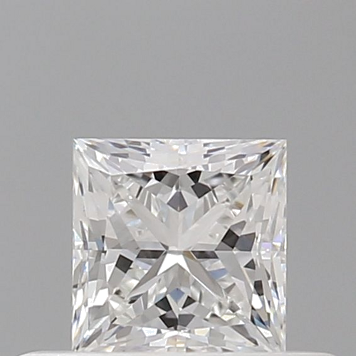0.4 carat E-VVS1 Natūralus Princess Deimantas (1)