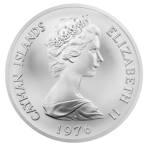 Комплект монети „Шестте кралици“ (Six Sovereign Queens of Great Britain), Кайманови острови, 1975 г. (6)