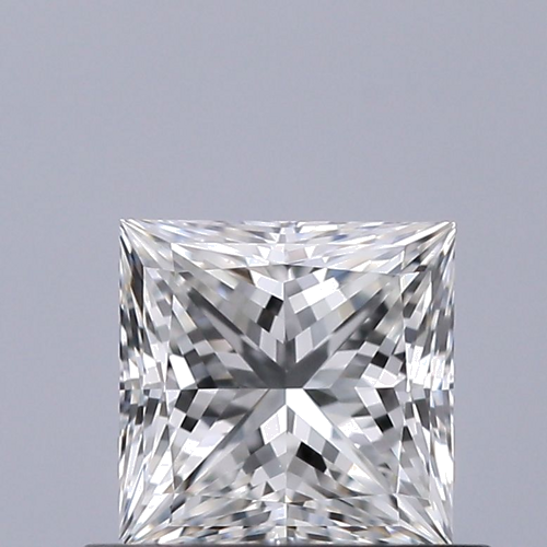 0.61 carat G-VS1 Natūralus Princess Deimantas (1)