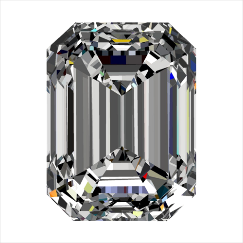 0.3 carat E-VS2 Natūralus Emerald Deimantas (1)