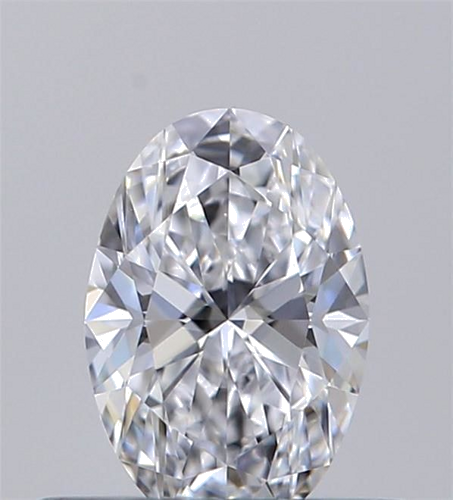 0.4 carat D-VS1 Natūralus Oval Deimantas (1)