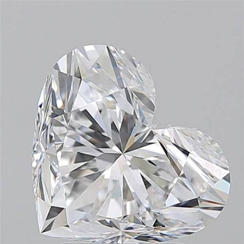 3.62 carat E-VVS1 Natūralus Heart Deimantas (1)