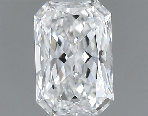 0.3 carat D-VS2 Natūralus Radiant Deimantas (1)