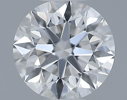 0.51 carat F-VVS2 Excellent cut Natūralus Round Deimantas (1)