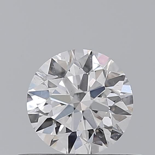 0.5 carat F-SI2 Excellent cut Natūralus Round Deimantas (1)