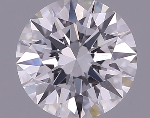 0.37 carat F-VVS2 Excellent cut Natūralus Round Deimantas (1)