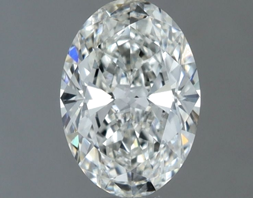 0.6 carat H-VS2 Natūralus Oval Deimantas (1)