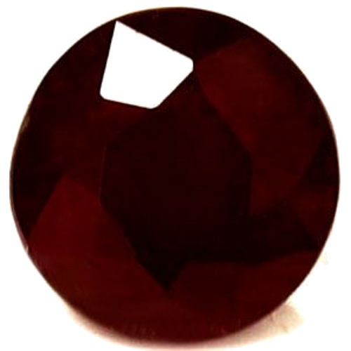 1.21 carat RED Round Rubinas (1)