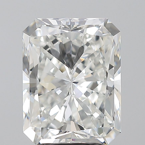 4.02 carat F-VVS1 Natūralus Radiant Deimantas (1)