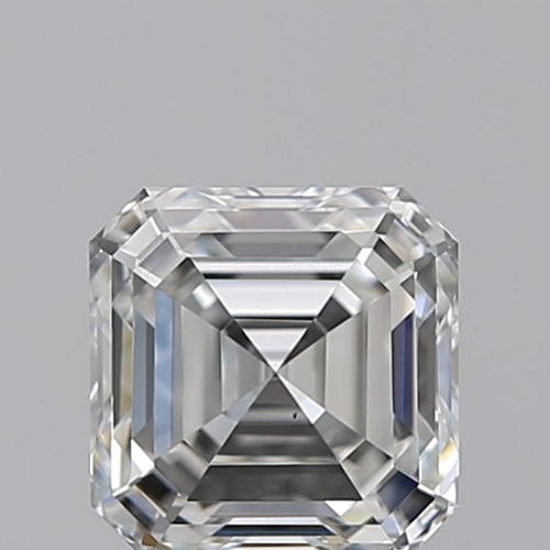 1.02 carat G-VS2 Natūralus Asscher Deimantas (1)