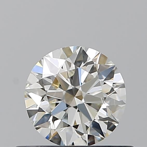 0.5 carat J-SI1 Excellent cut Natūralus Round Deimantas (1)
