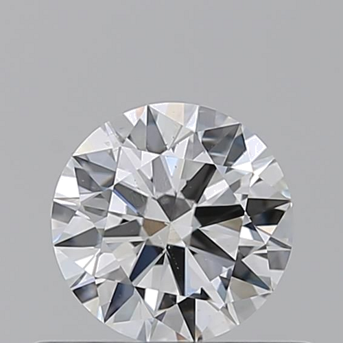 0.5 carat F-SI1 Excellent cut Natūralus Round Deimantas (1)