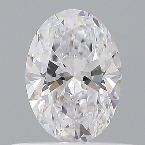 0.4 carat D-VS1 Natūralus Oval Deimantas (1)
