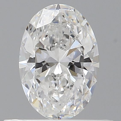 0.5 carat E-SI1 Natūralus Oval Deimantas (1)