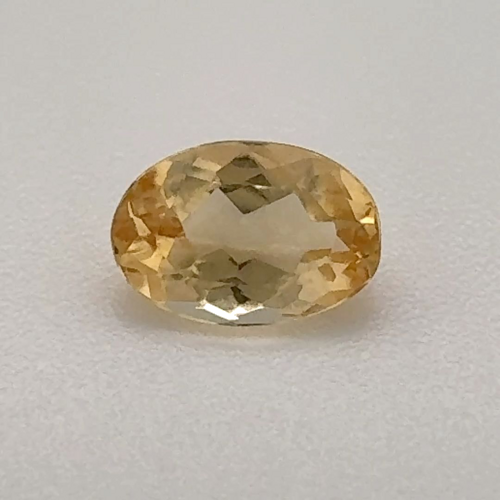 0.57 carat YELLOW Oval Topaz (1)