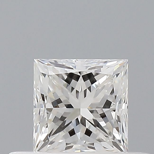 0.4 carat F-VVS1 Natūralus Princess Deimantas (1)