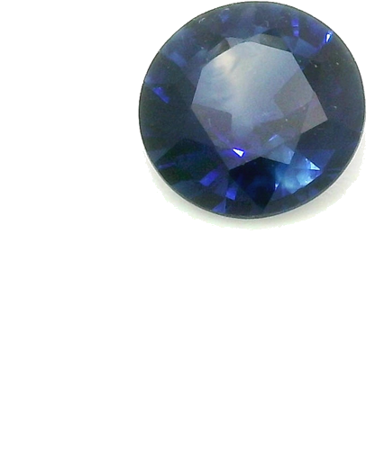0.55 carat BLUE Round Safyras (1)