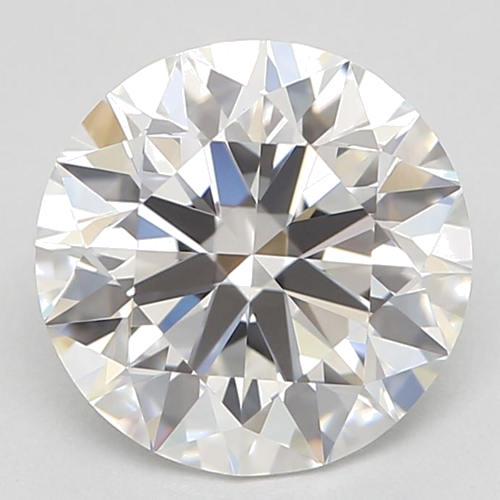 1.31 carat F-VVS1 Excellent cut Natūralus Round Deimantas (1)