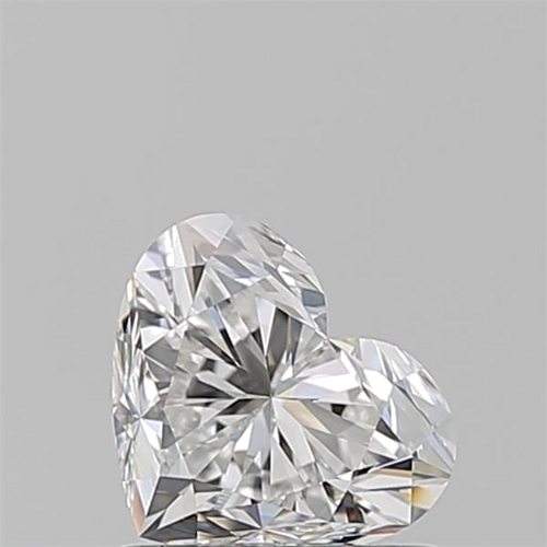 1.01 carat E-VVS1 Natūralus Heart Deimantas (1)